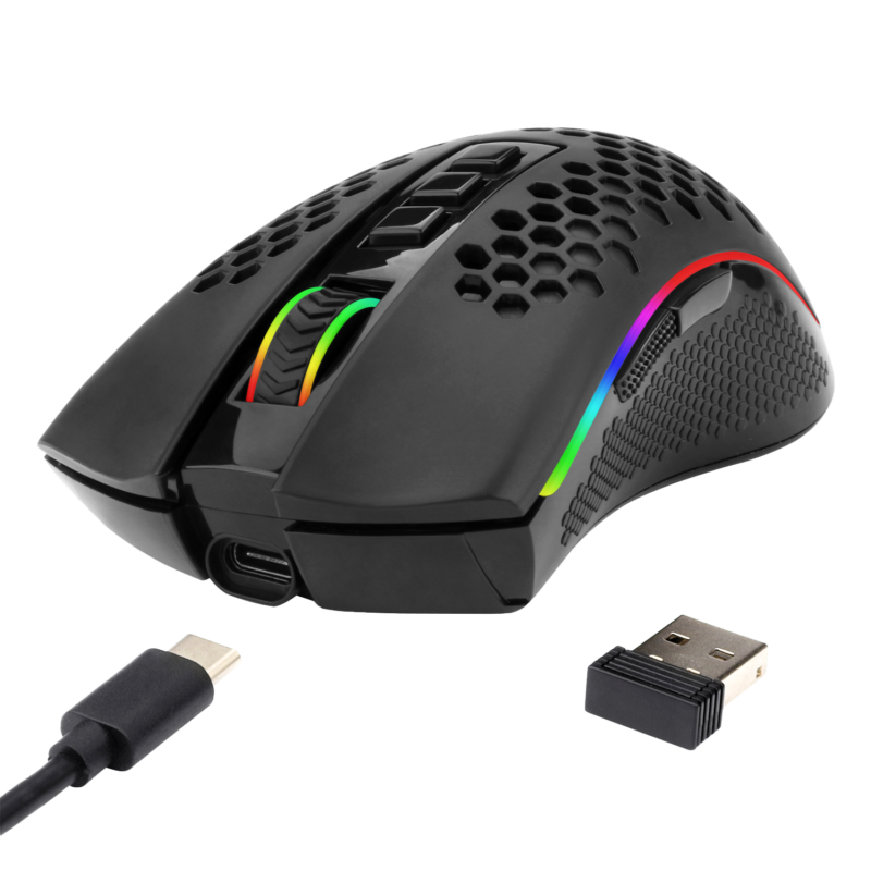 Redragon Redragon M808 Storm Lightweight RGB Wireless Gaming Mouse