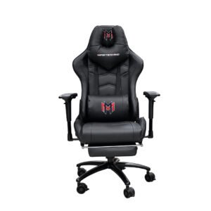 MASTERMIND GAMING CHAIR – M5 – BLACK - WITH FOOTREST