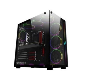 1ST PLAYER STEAMPUNK-SP8 FULL ATX CASE, TEMPERED GLASS