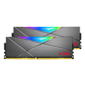 XPG Spectrix D50 32GB(16GBX2) DDR4 3600MHZ RGB Black Memory