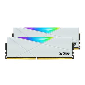 XPG Spectrix D50 32GB(16GBX2) DDR4 3600MHZ RGB White Memory