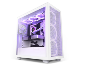 NZXT H7 V1 Flow ATX White Mid Tower RGB Gaming Case