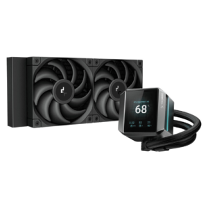 DEEPCOOL AIO Liquid Cooler MYSTIQUE 240 Customizable 2.8″ TFT LCD screen