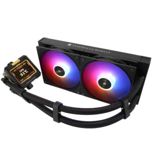 Thermalright FROZEN WARFRAME 240 ARGB 240mm CPU Lequid Cooler “With 2.4 inch LCD screen” (Black)