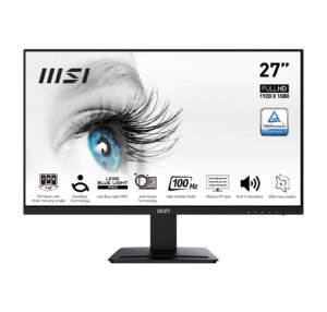 MSI PRO MP273A 27" FHD 100HZ FLAT, IPS BUSINESS & PRODUCTIVITY MONITOR