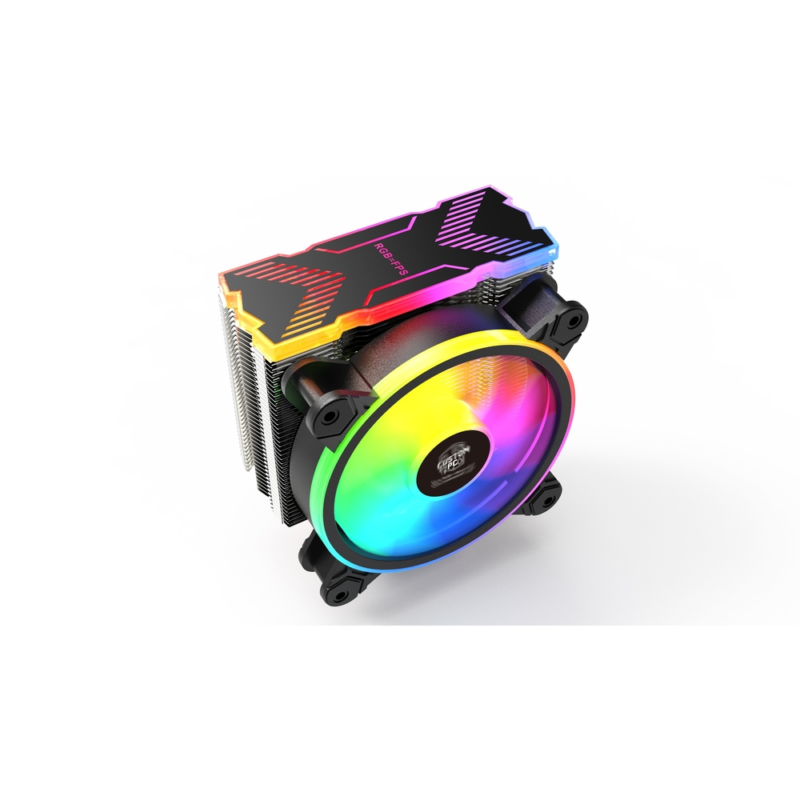 Custom PC “Iceberg” RGB Air Cooler Black