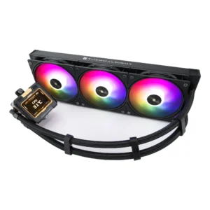 Thermalright FROZEN WARFRAME 360 ARGB 360mm CPU Lequid Cooler “With 2.4 inch LCD screen” (Black)