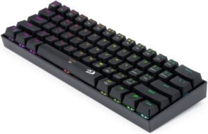 Redragon K630 60% Mechanical Keyboard Black– Brown Switch