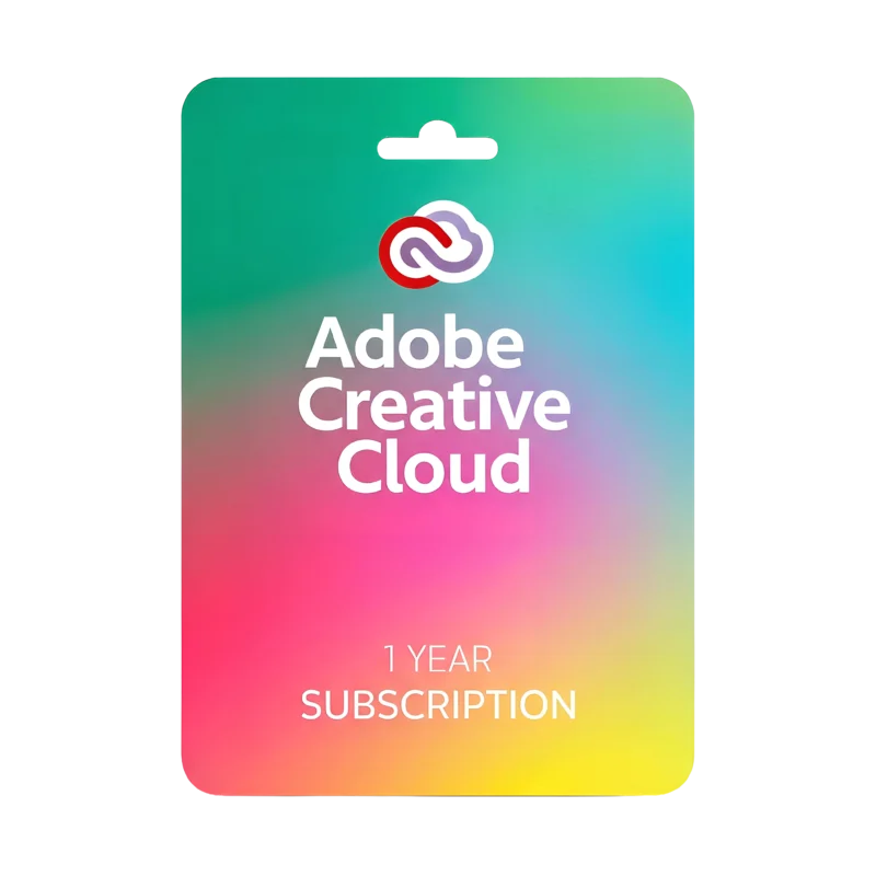 Adobe creative cloud 1 Year subscription