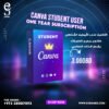 canva student 1Year subscription